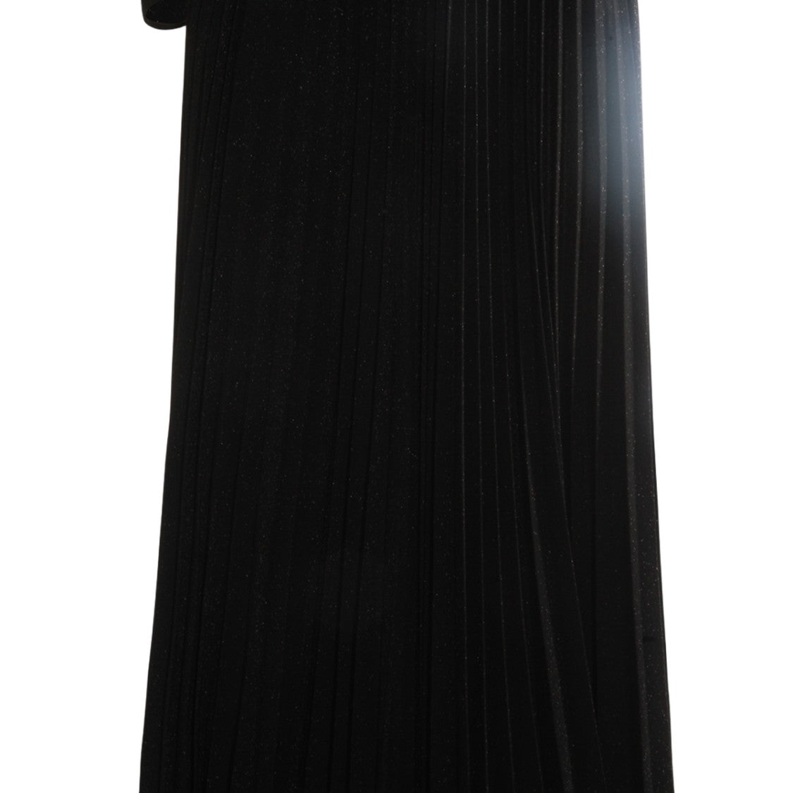 Elisabetta Franchi Floor-Length Black Dress