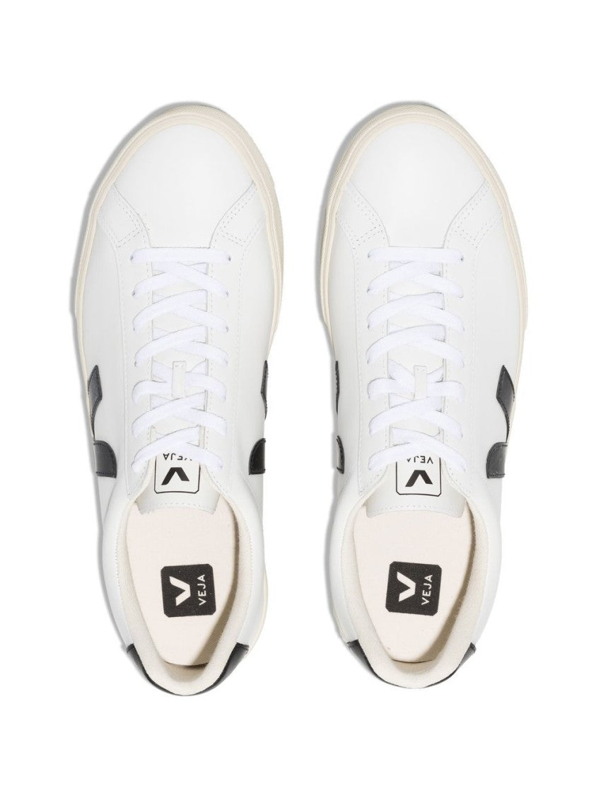 Veja White Esplar Contrast Counter Sneakers