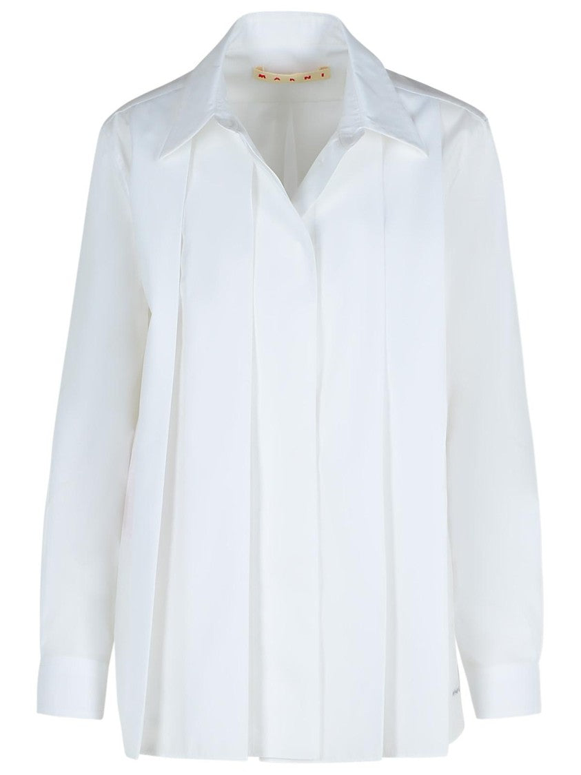 Marni White Cotton Shirt