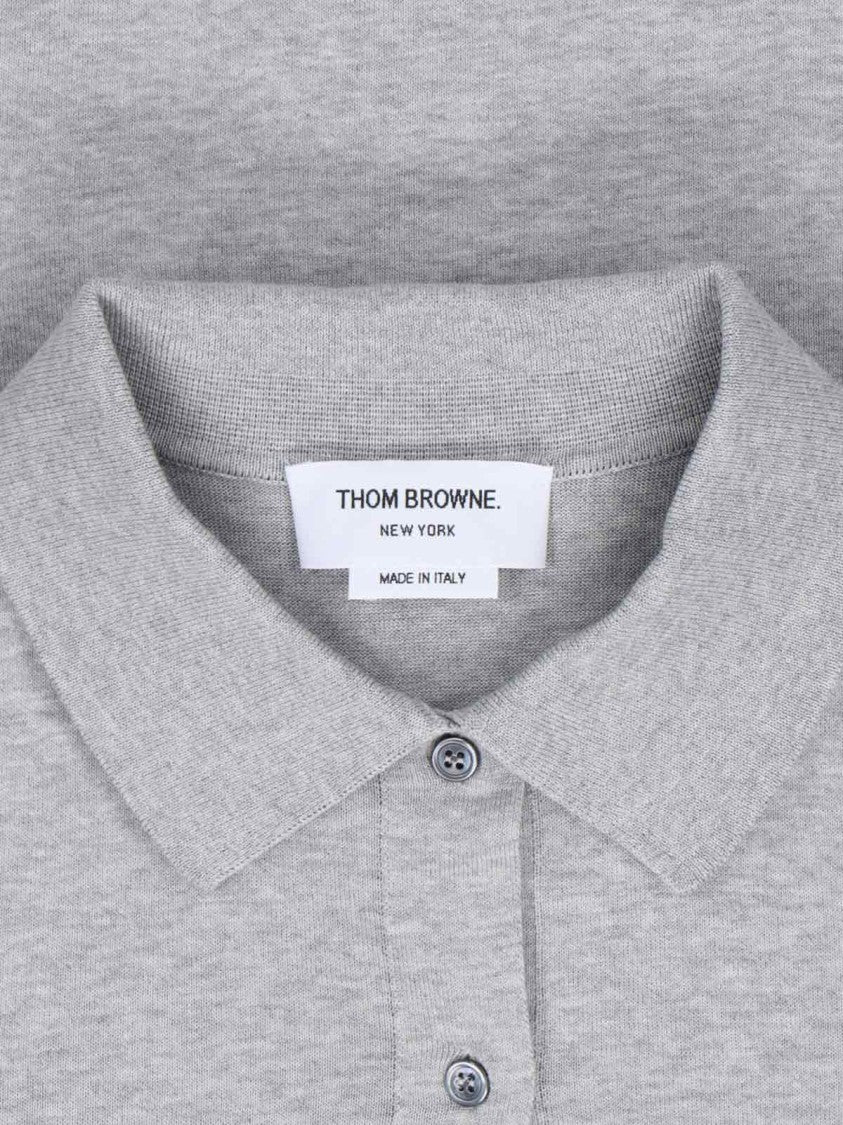Thom Browne "4-Bar" Shirt – Grey