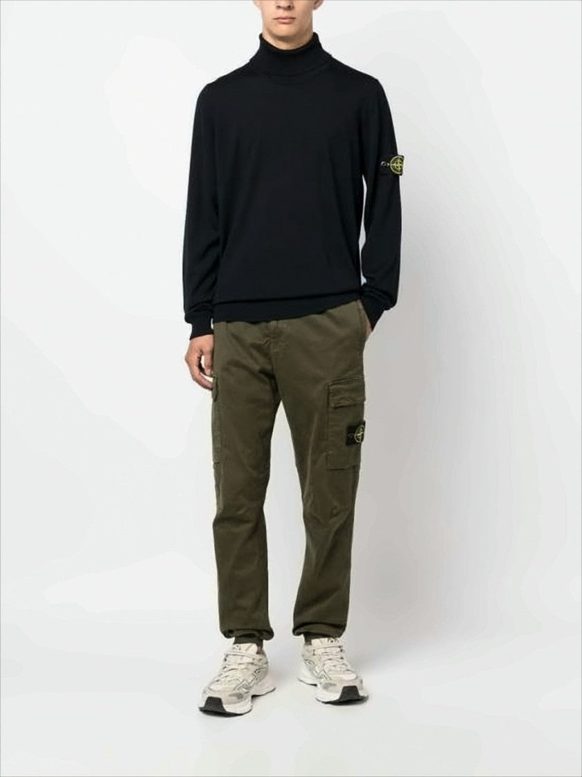 Stone Island Fine Knit Turtleneck Sweater