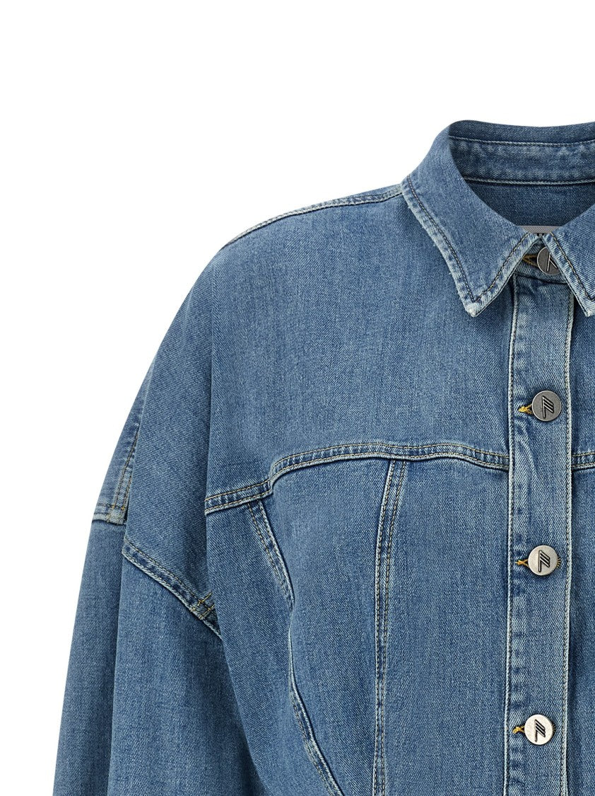 The Attico Mini Denim Dress