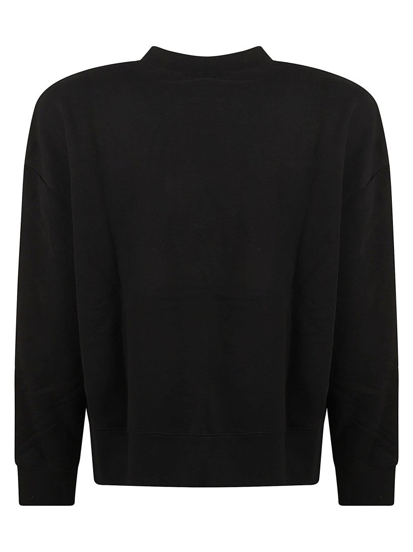 Palm Angels Relaxed Fit Black Sweater