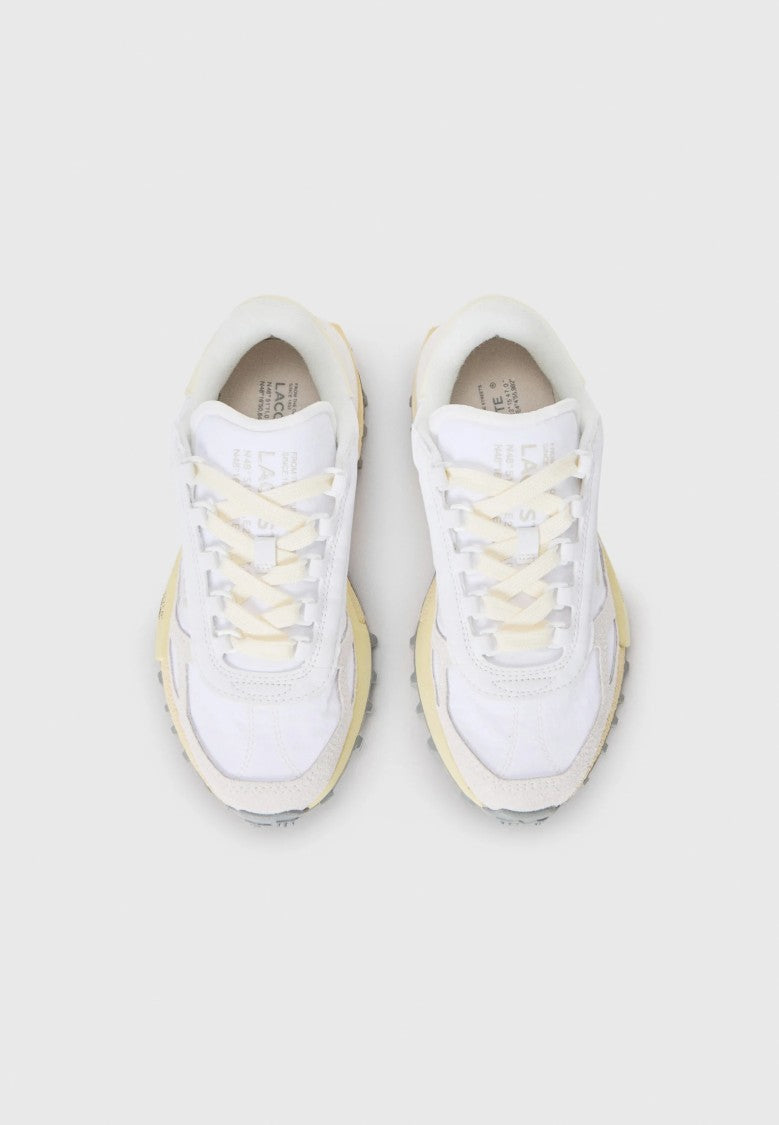 Lacoste White Elite Active Athletic Sneakers