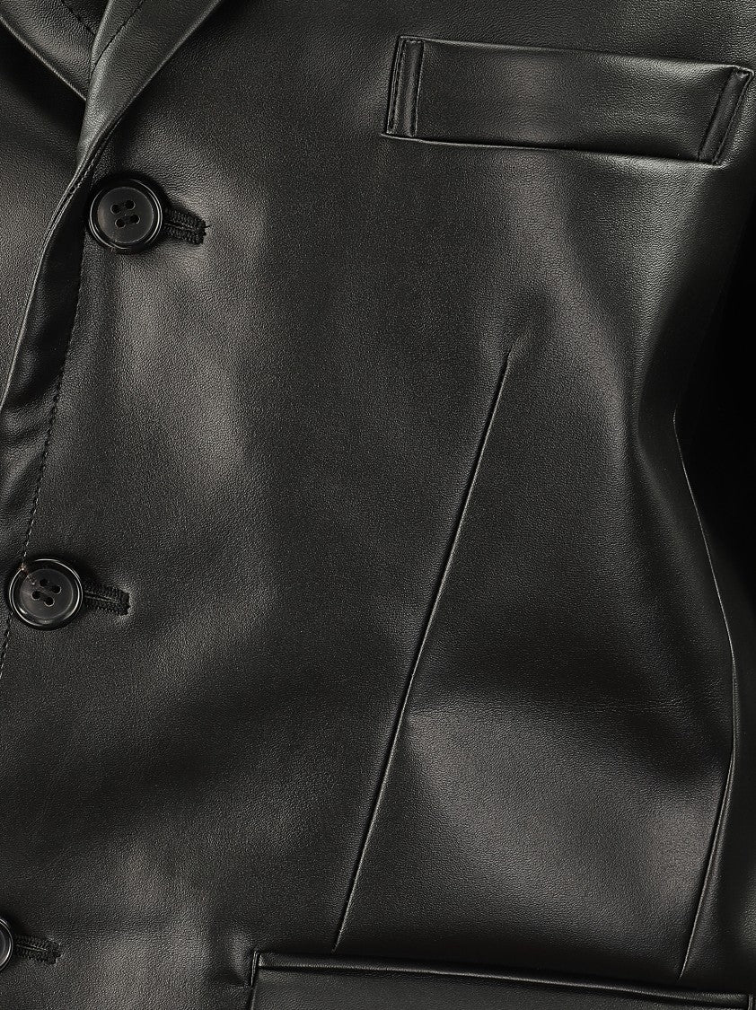 Comme Des Garçons Structured Jacket With Oversized Shoulder Straps