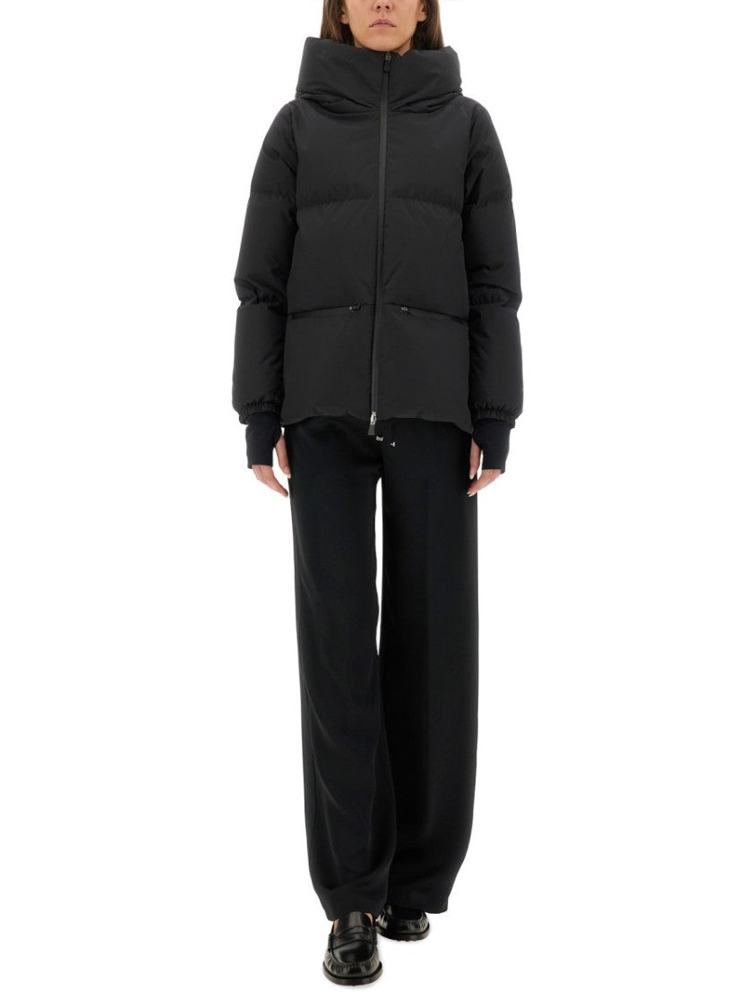 Herno Puffer Black Sports Jacket