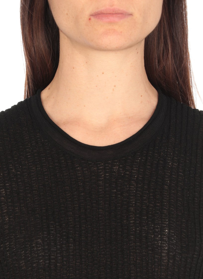 Uma Wang Silk And Cotton Top