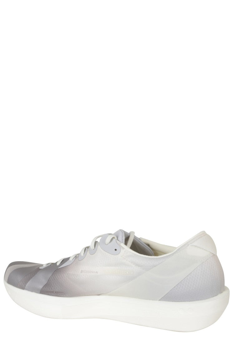 Y-3 Minimalist Stretch Mesh Sneakers With Rubber Sole