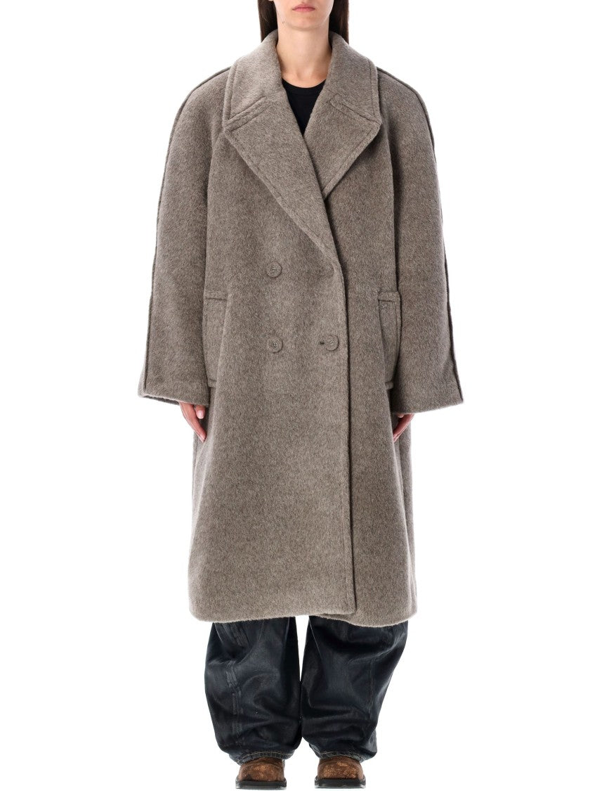 Acne Studios Alpaca Wool Double-Breasted Coat