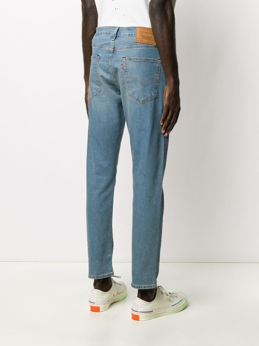 Levi's Light Blue Stretch Cotton Slim-Fit Jeans