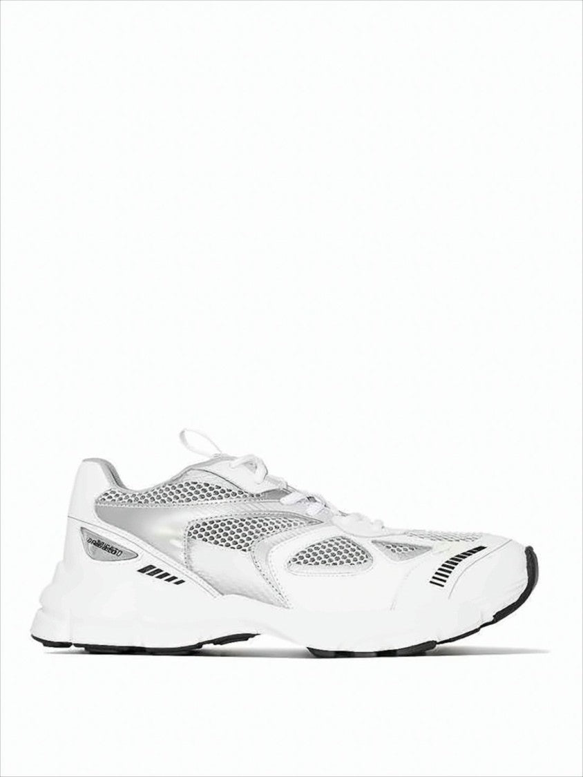 Axel Arigato Dynamic Layered White Sneakers With Adjustable Laces