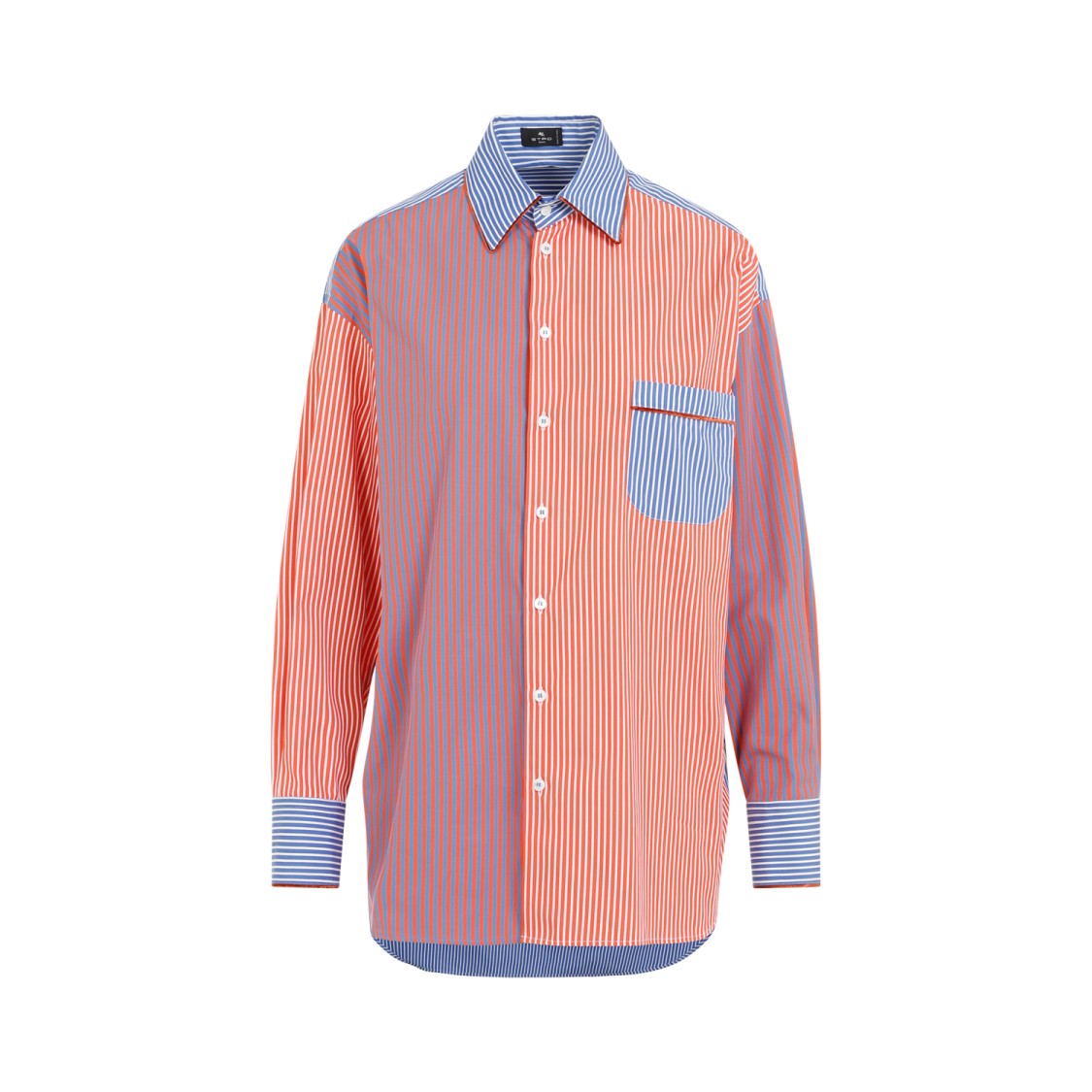 Etro Multicolor Stripes Cotton Shirt