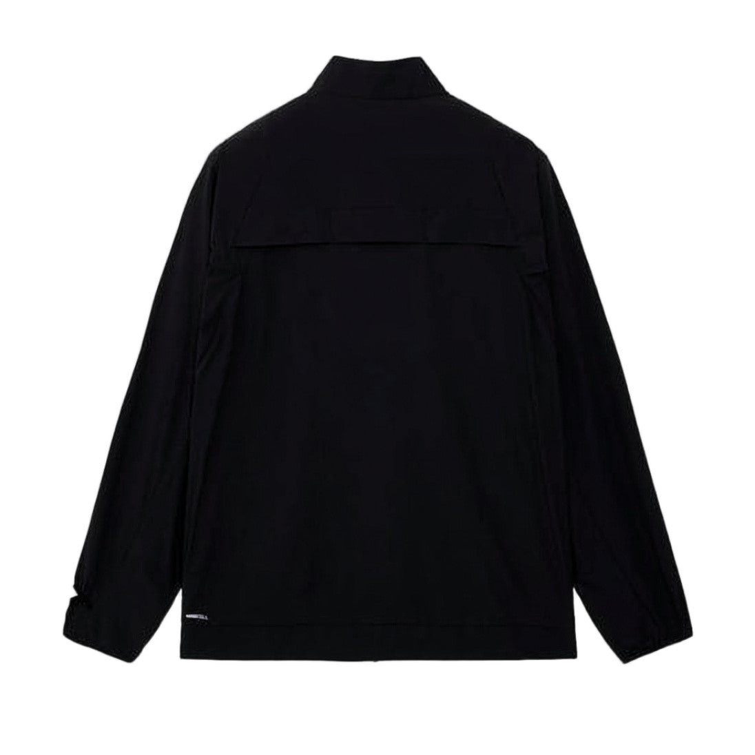 Puma Full-Zip Black Polyester Jacket With Stand-Up Collar
