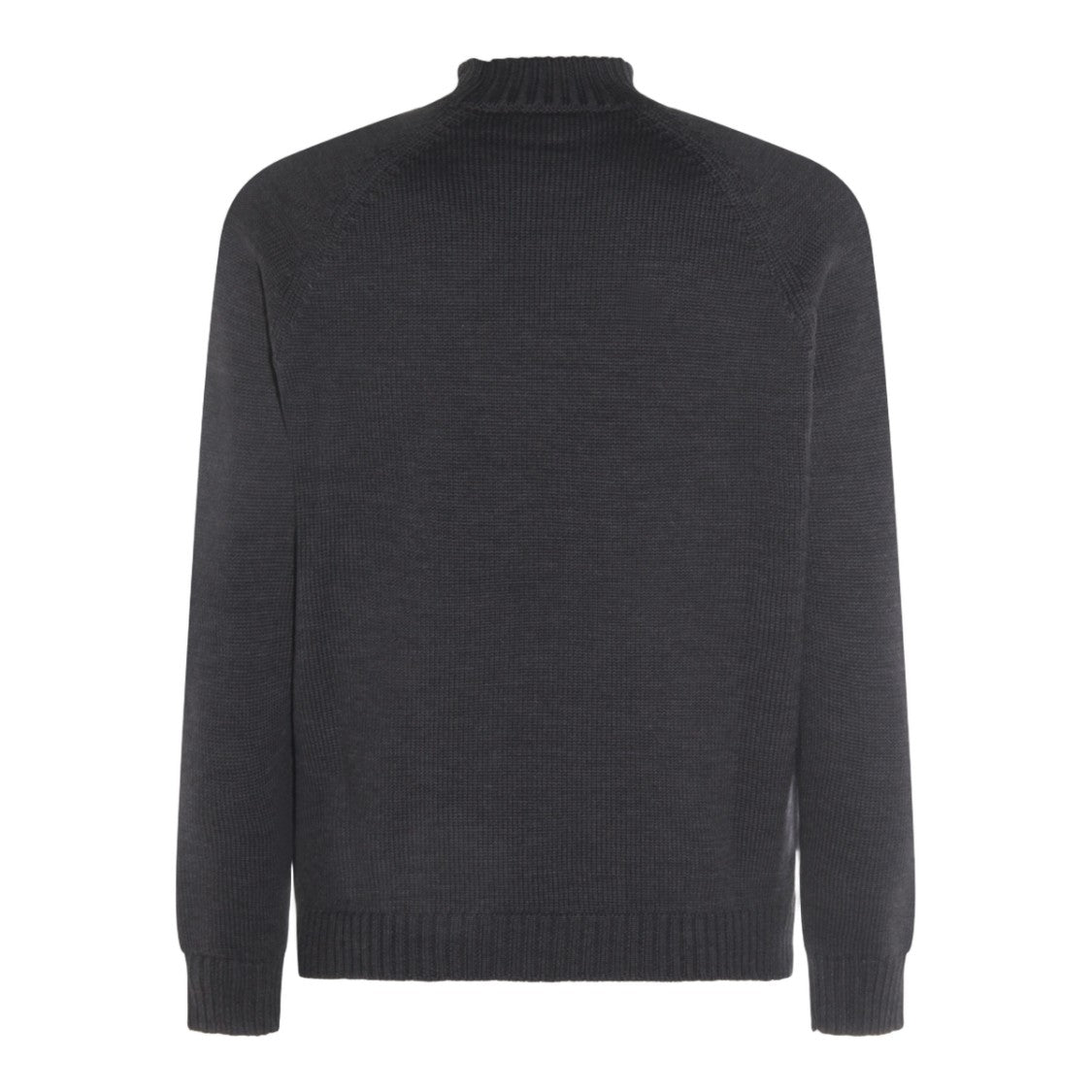Zanone High Ribbed Mock Neck Sweater