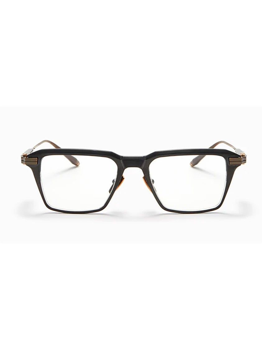 Akoni Rectangular Black Titanium Optical Frames