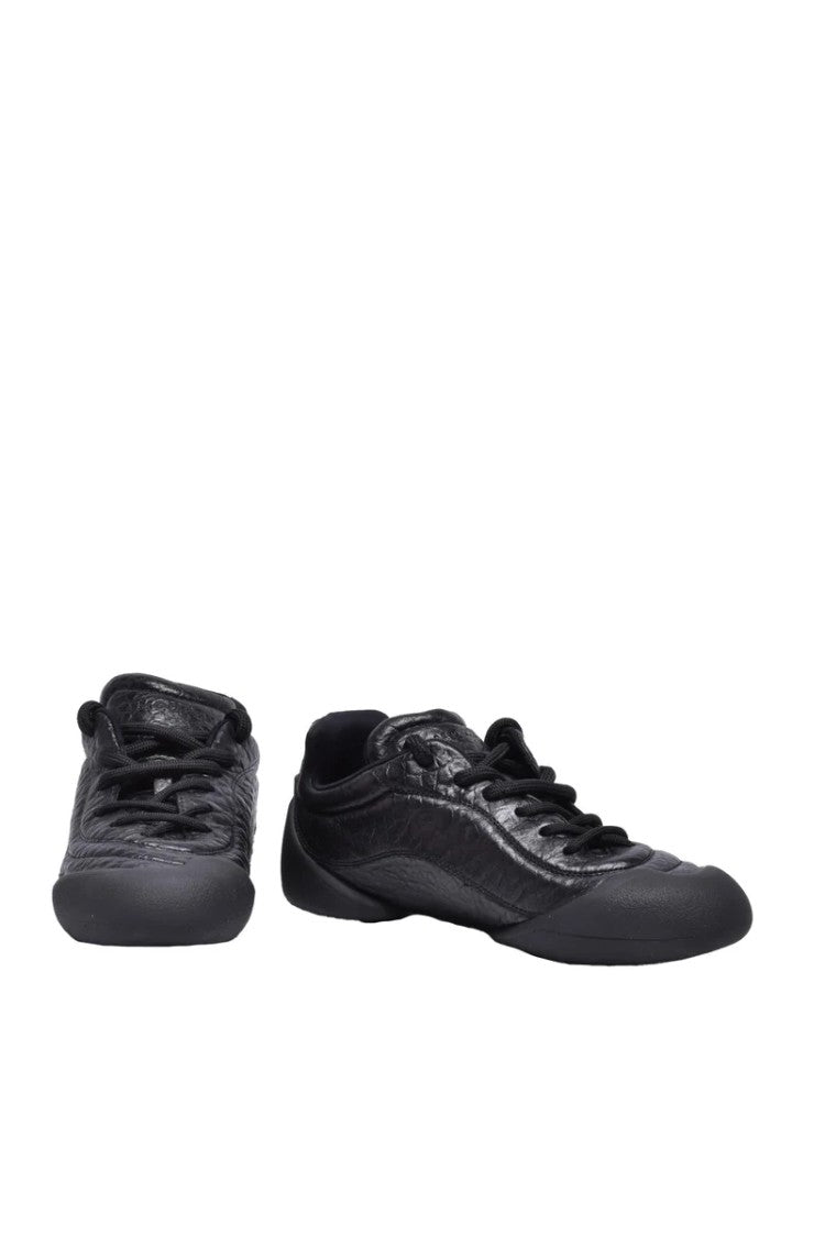 Alexander Mcqueen Dumbo Grain Sneakers - Black