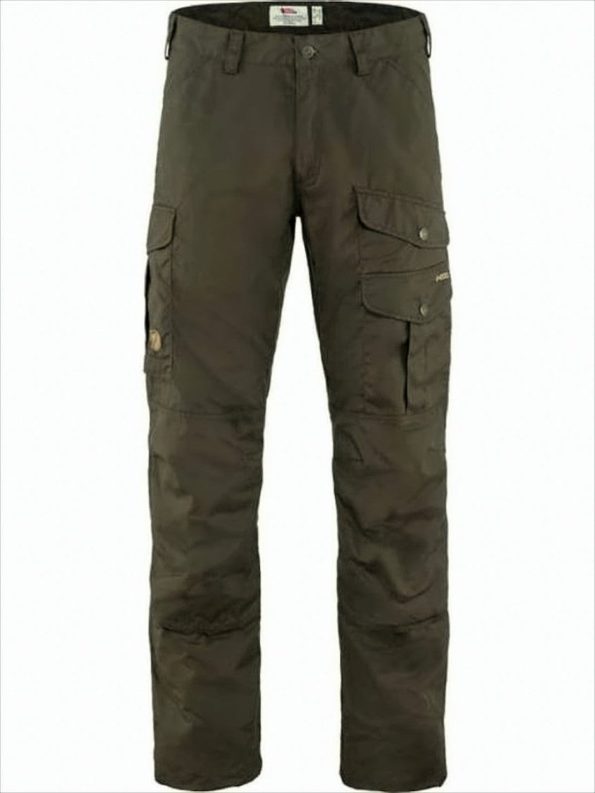 Fjallraven Kanken Cargo-Style Straight Pants With Reinforced Knee Areas