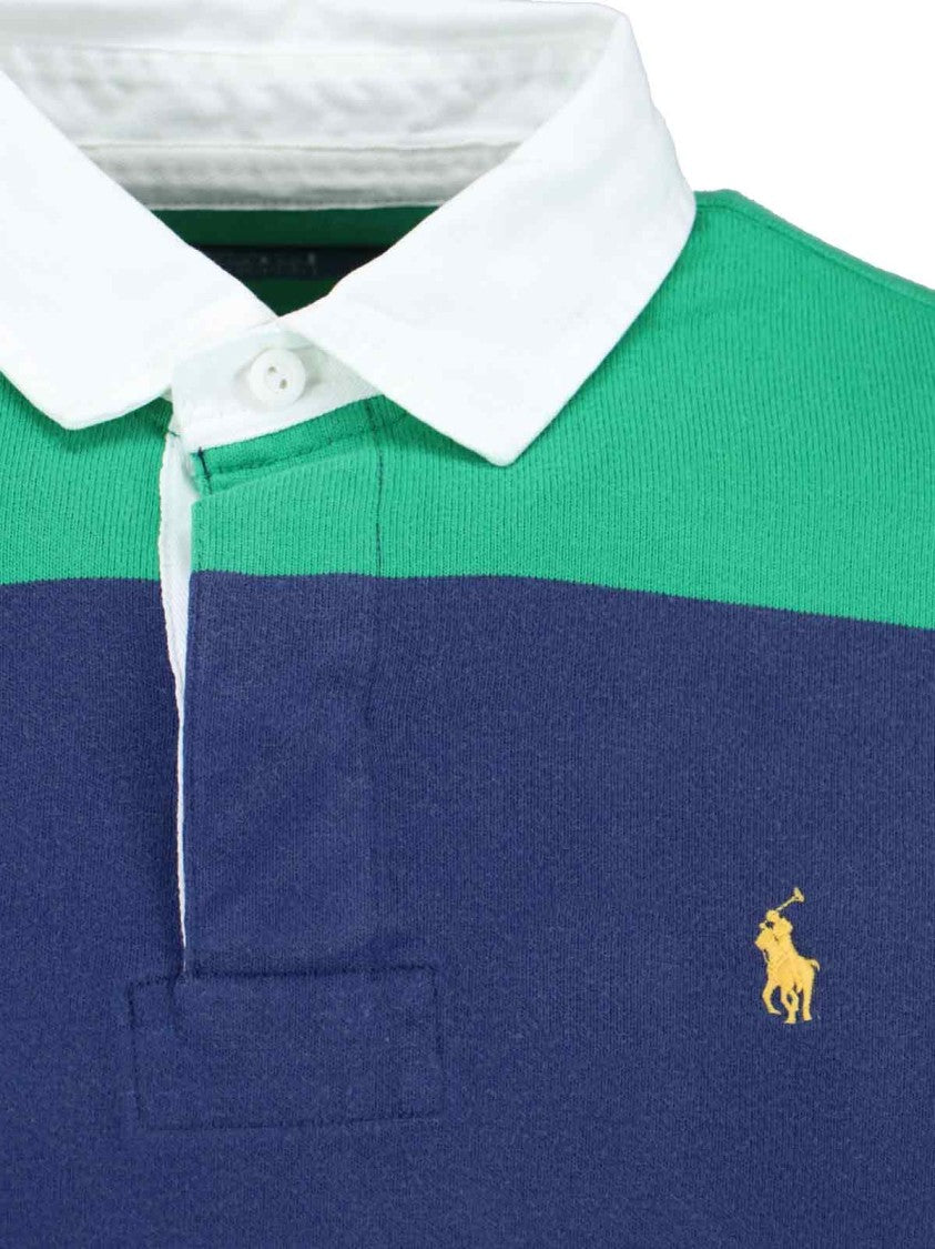 Polo Ralph Lauren "Rugby Shirt" Polo – Green And Blue