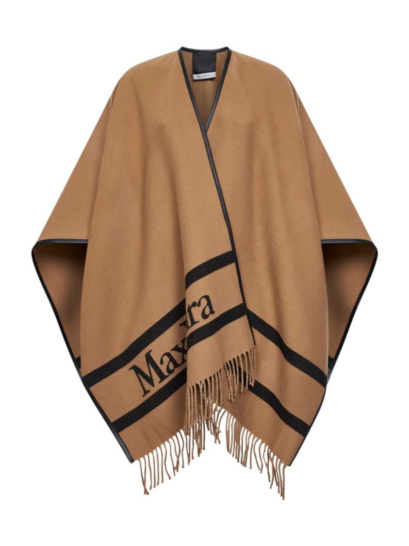 Max Mara Multicolor Striped Jacquard Wool Scarf