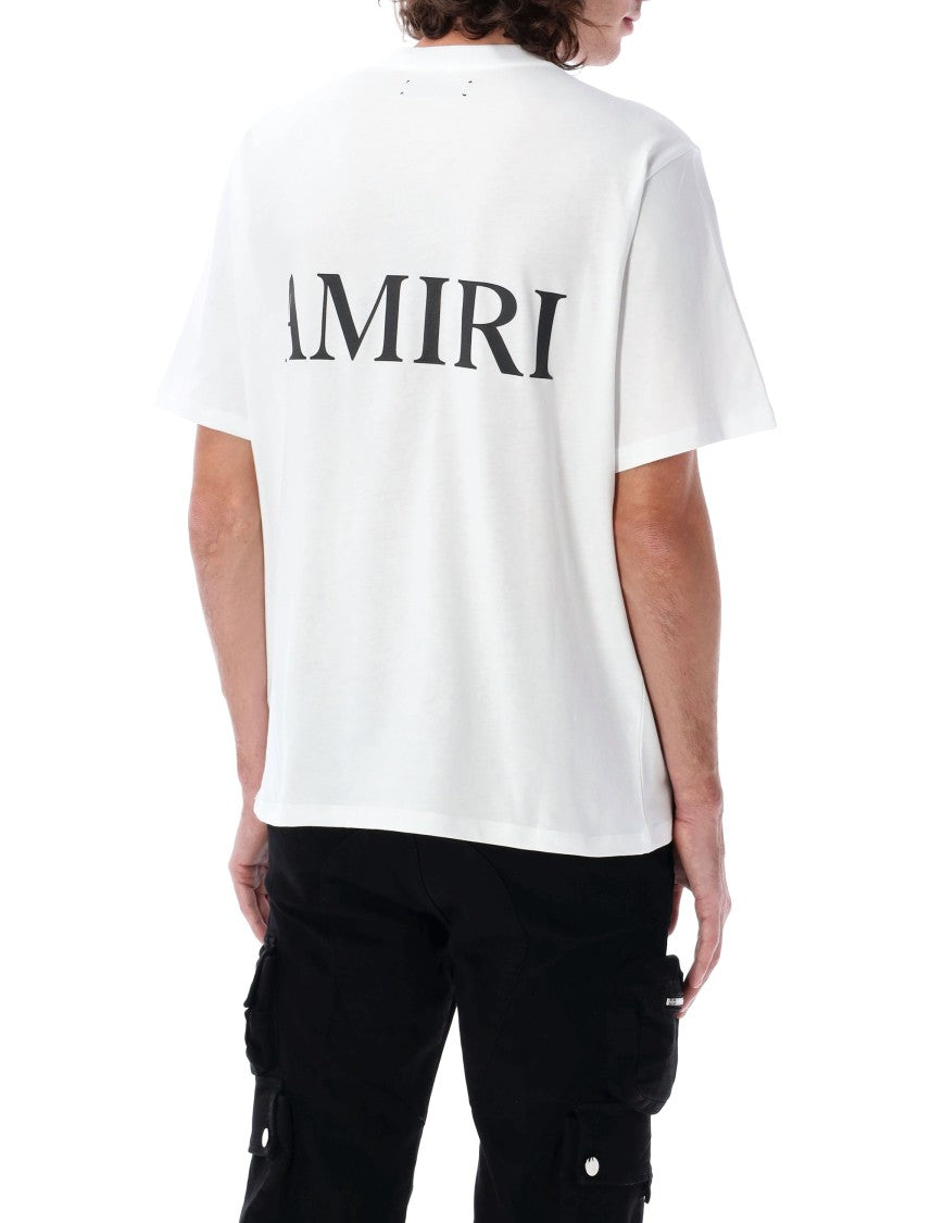 Amiri Ma Core Logo Cotton Jersey T Shirt