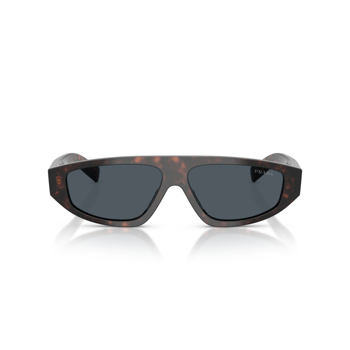 Prada 0Pr C02s Angular Tortoiseshell Sunglasses