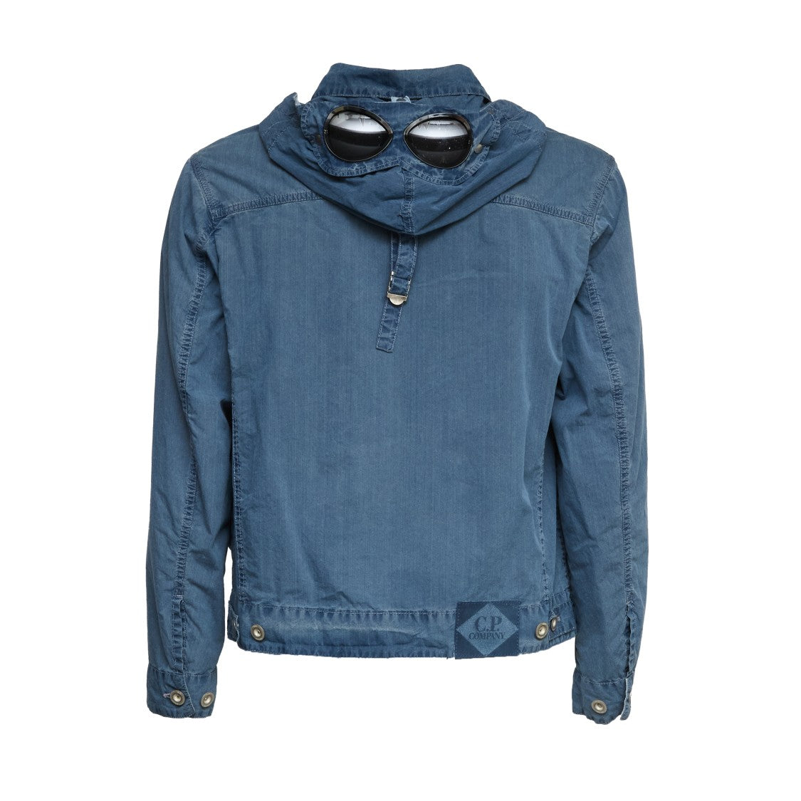 C.P. Company 50 Fili Bleached Goggle Hooded Jacket