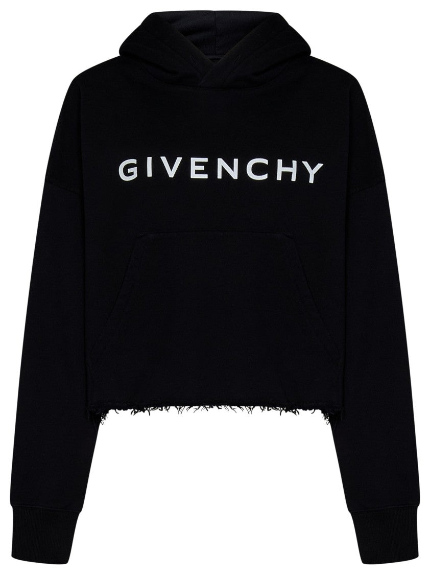 Givenchy Stylish Black Cotton Sweatshirt
