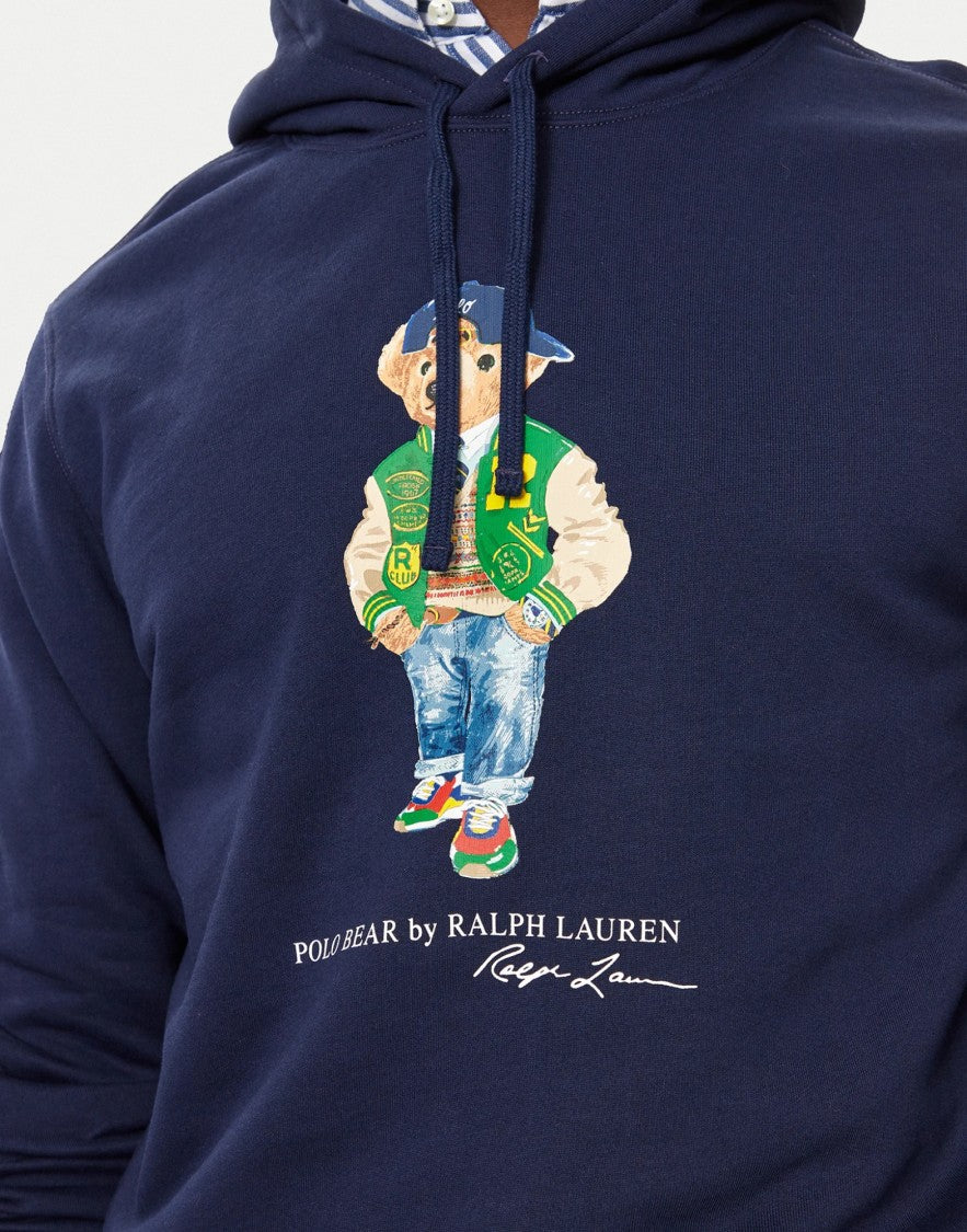 Polo Ralph Lauren Varsity Polo Bear Logo Hoodie