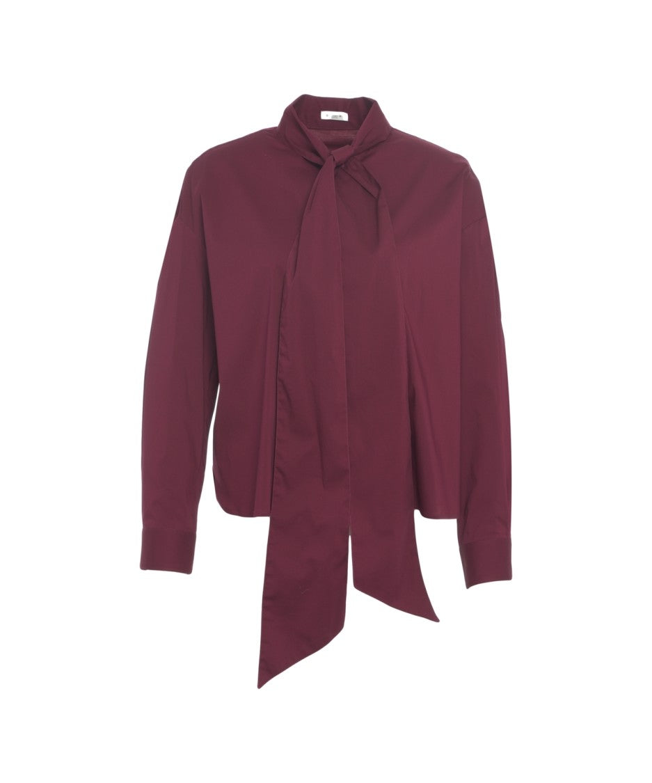 Himon's Shirt With Bow Detail And Classic Cut