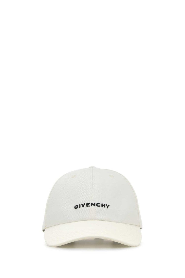 Givenchy White Cotton Blend Baseball Cap