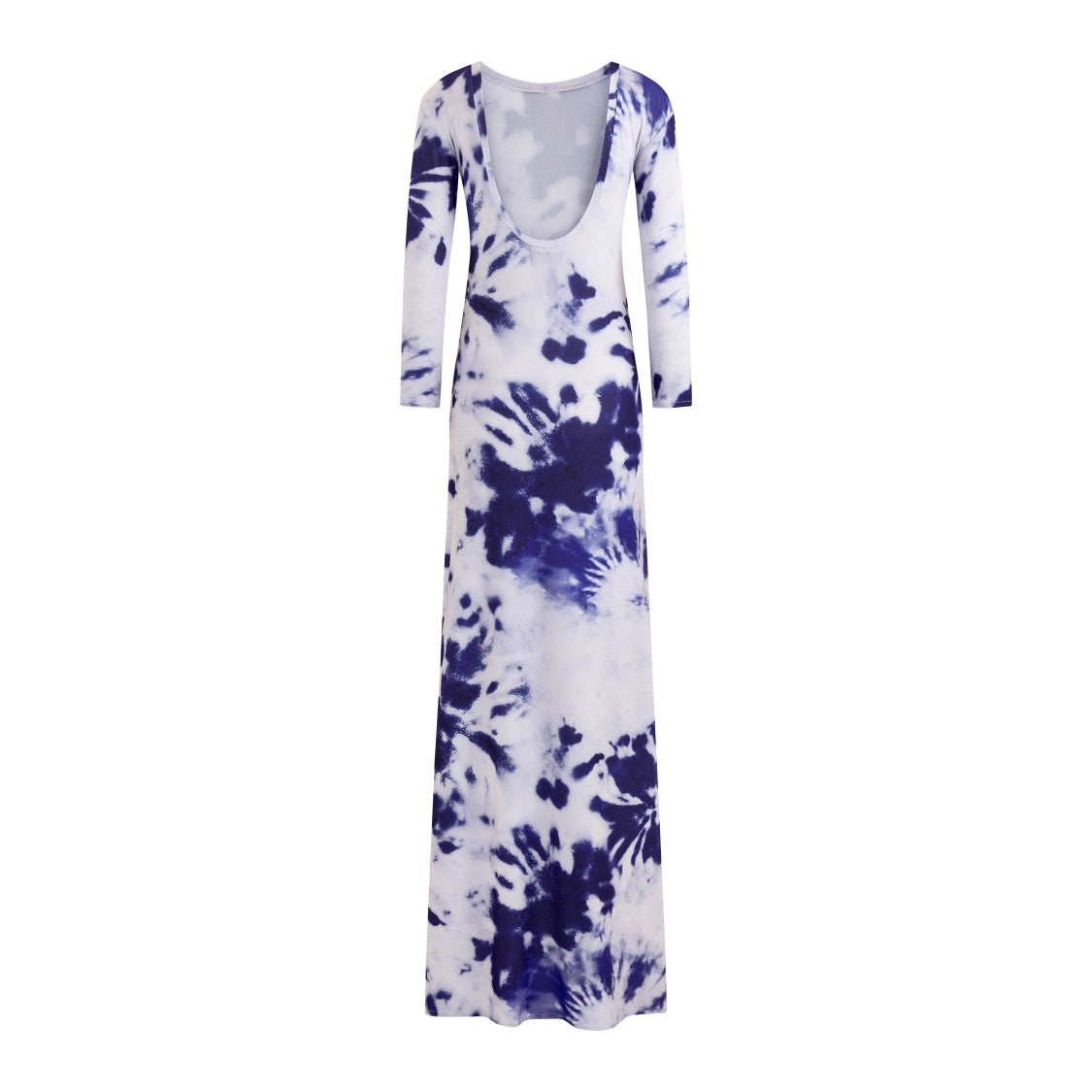 Hawa Made From Love Maha Dress Tie Dye Sapphire