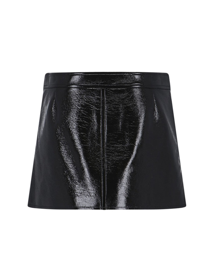 Courrèges "Buckled Zipped" Mini Skirt