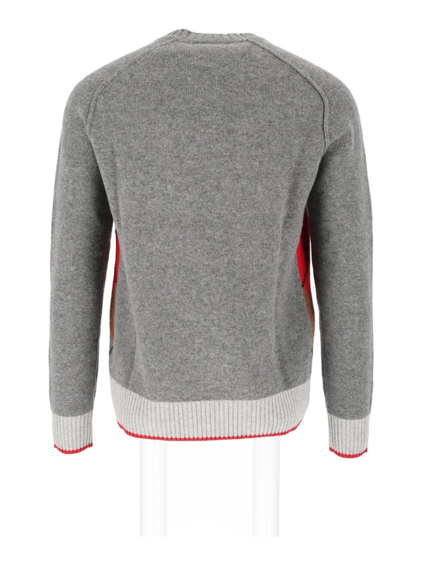 Ballantyne Argyle Wool-Blend Knit Sweater