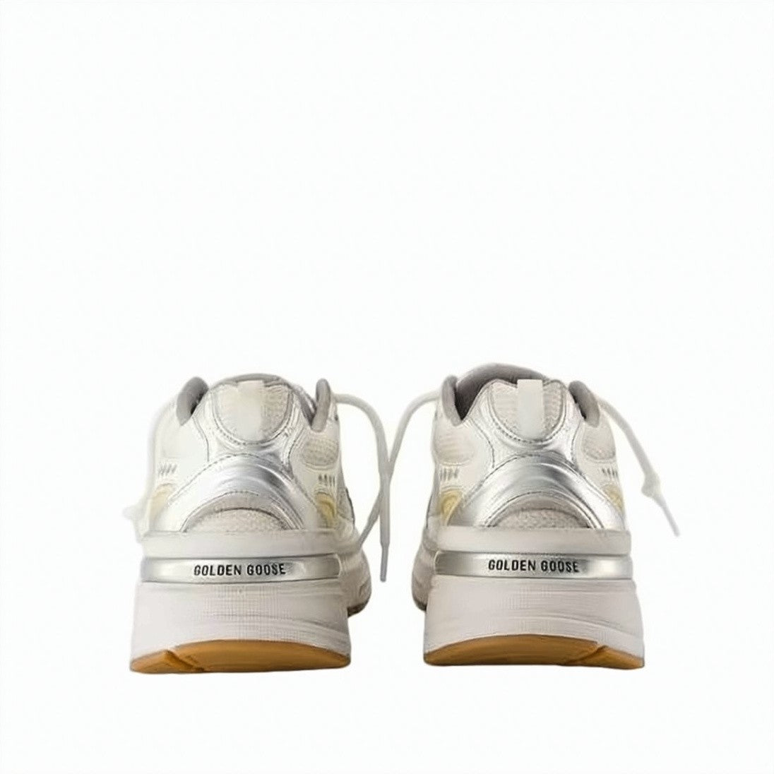 Golden Goose Chunky Rubber-Soled Sneakers With Mesh And Leather Uppers
