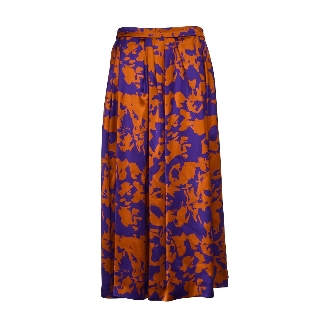 Dries Van Noten Soni Abstract Floral Print Maxi Skirt