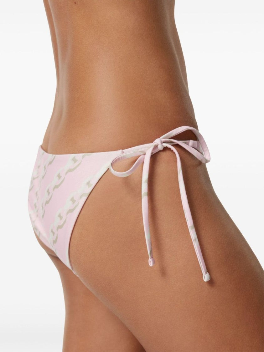Versace Pink Low-Rise Bikini Bottom