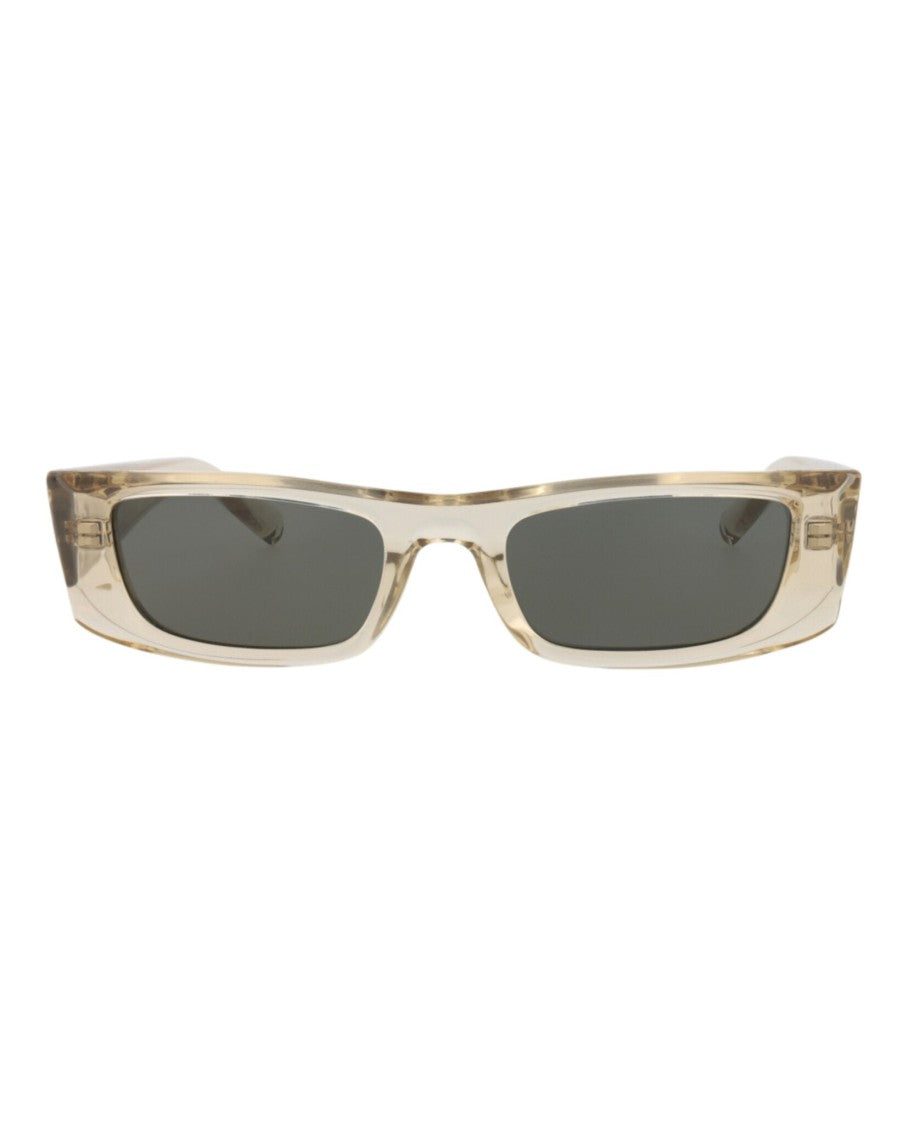 Saint Laurent Square-Frame Injection Sunglasses