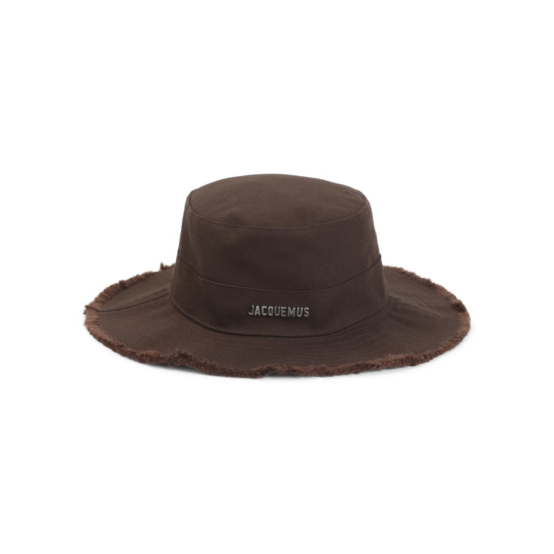 Jacquemus Wide Brim Hat With Frayed Edge