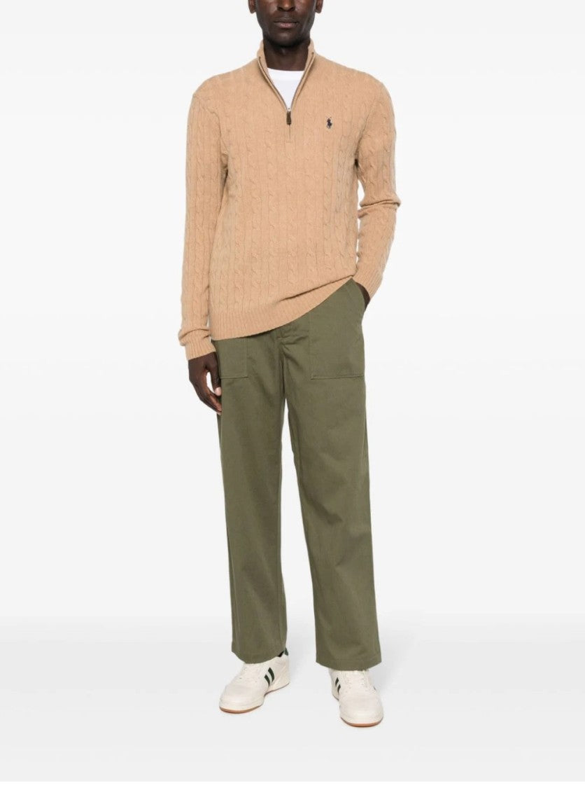 Polo Ralph Lauren Cable-Knit Half-Zip Pullover