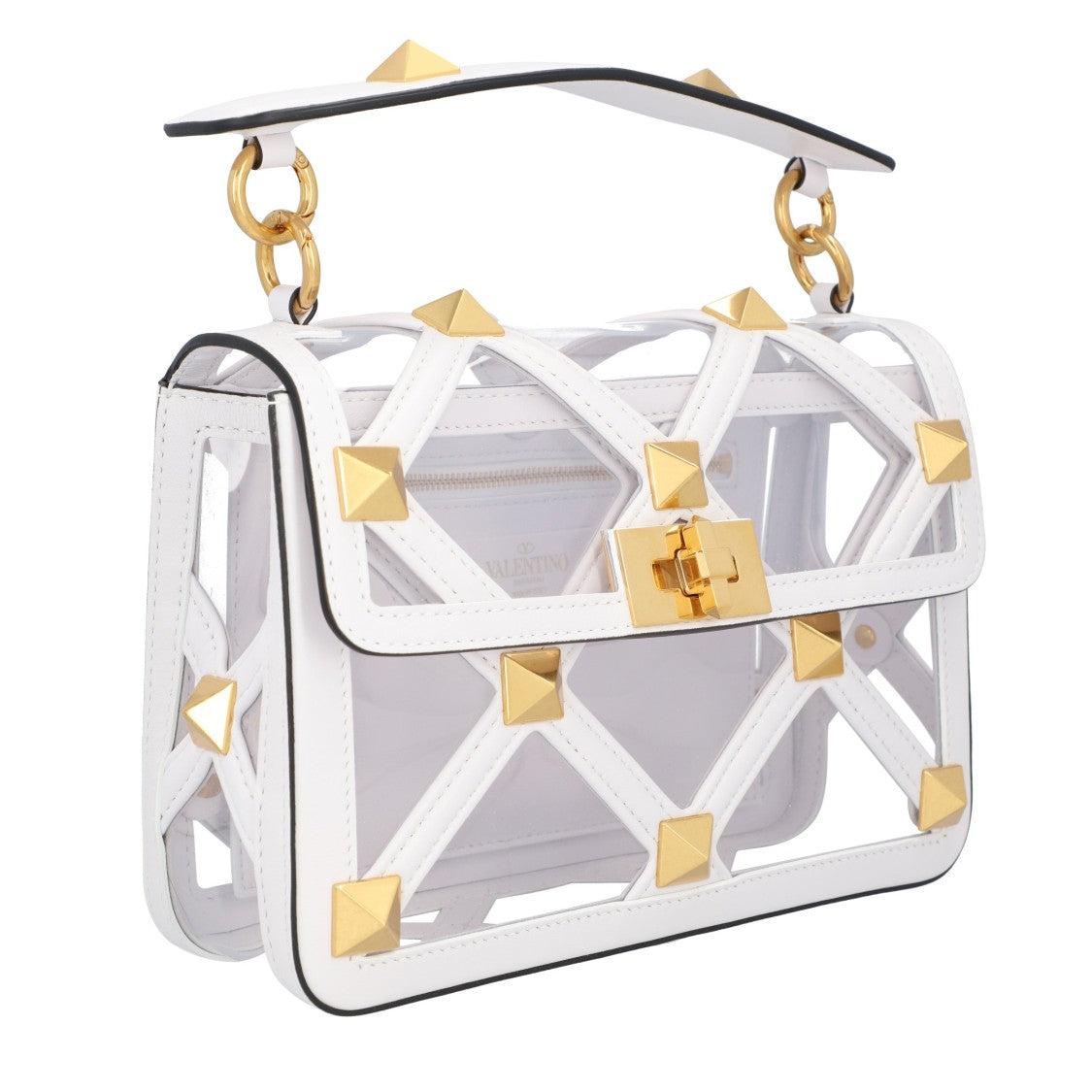 Valentino Roman Stud Bag Transparent