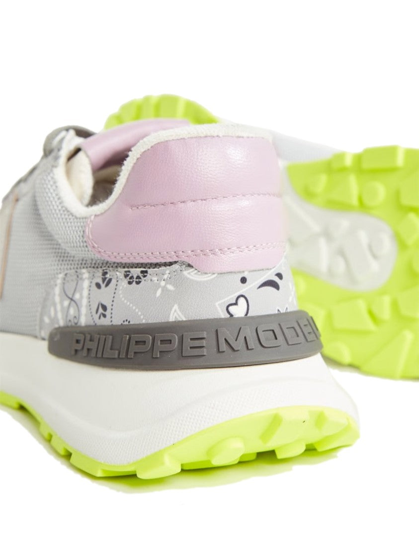 Philippe Model Antibes Low Paisley Sneakers