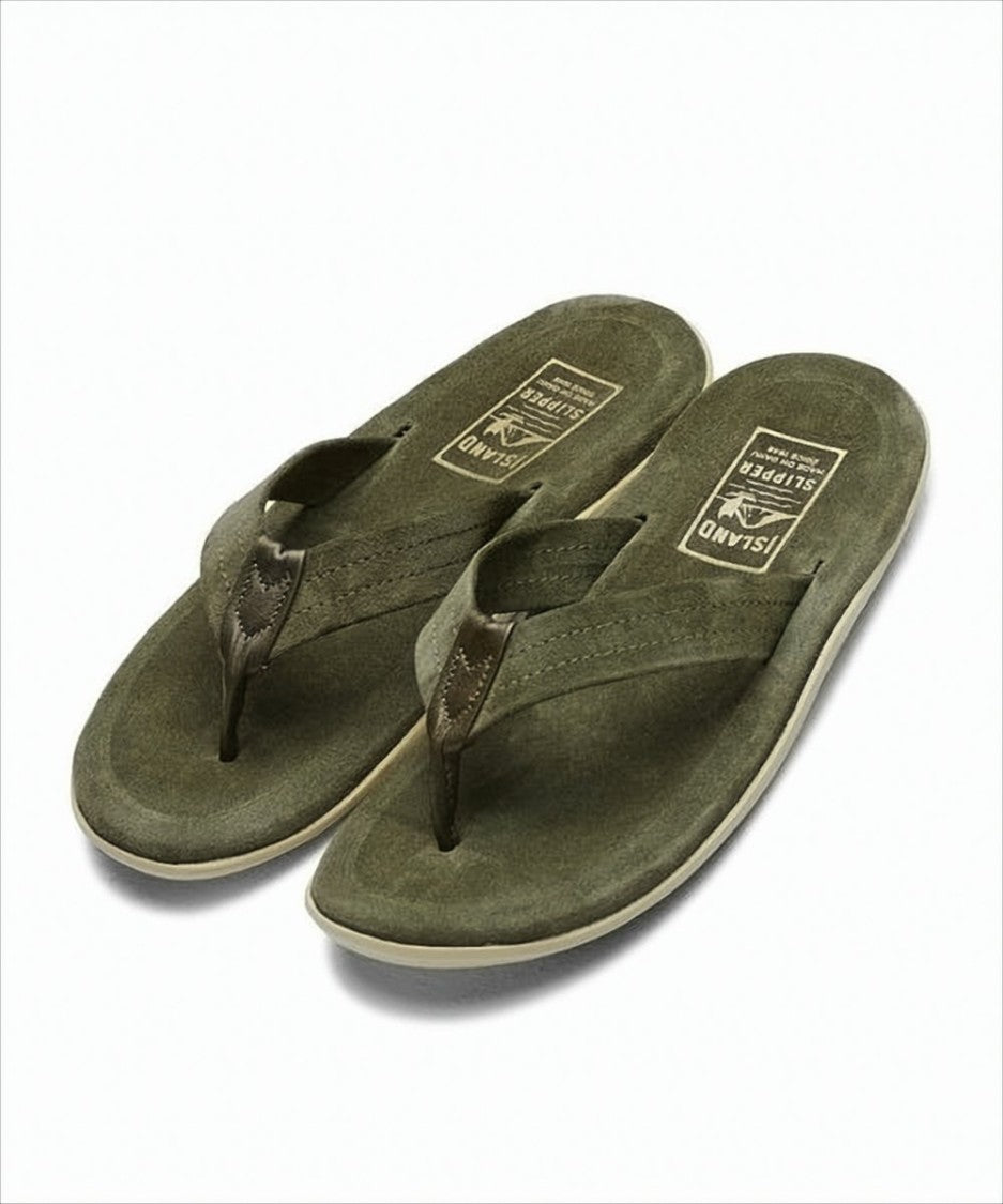 Island Slipper Classic Suede Upper Sandals