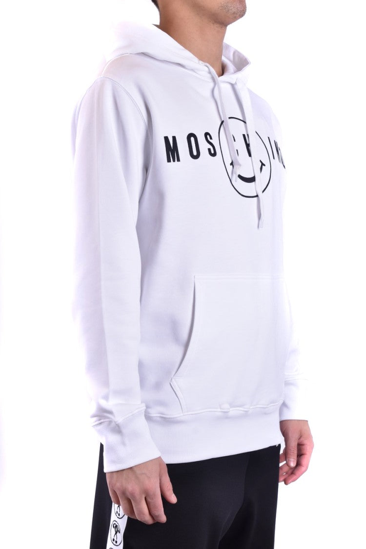 Moschino Hooded Sweatshirt With Kangaroo Pocket