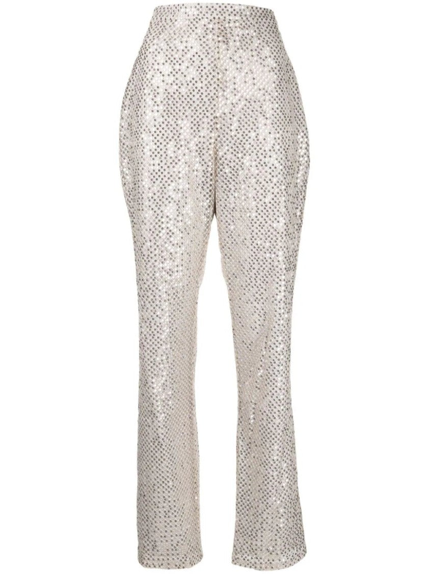 Saiid Kobeisy Sequin Straight Fit Pants