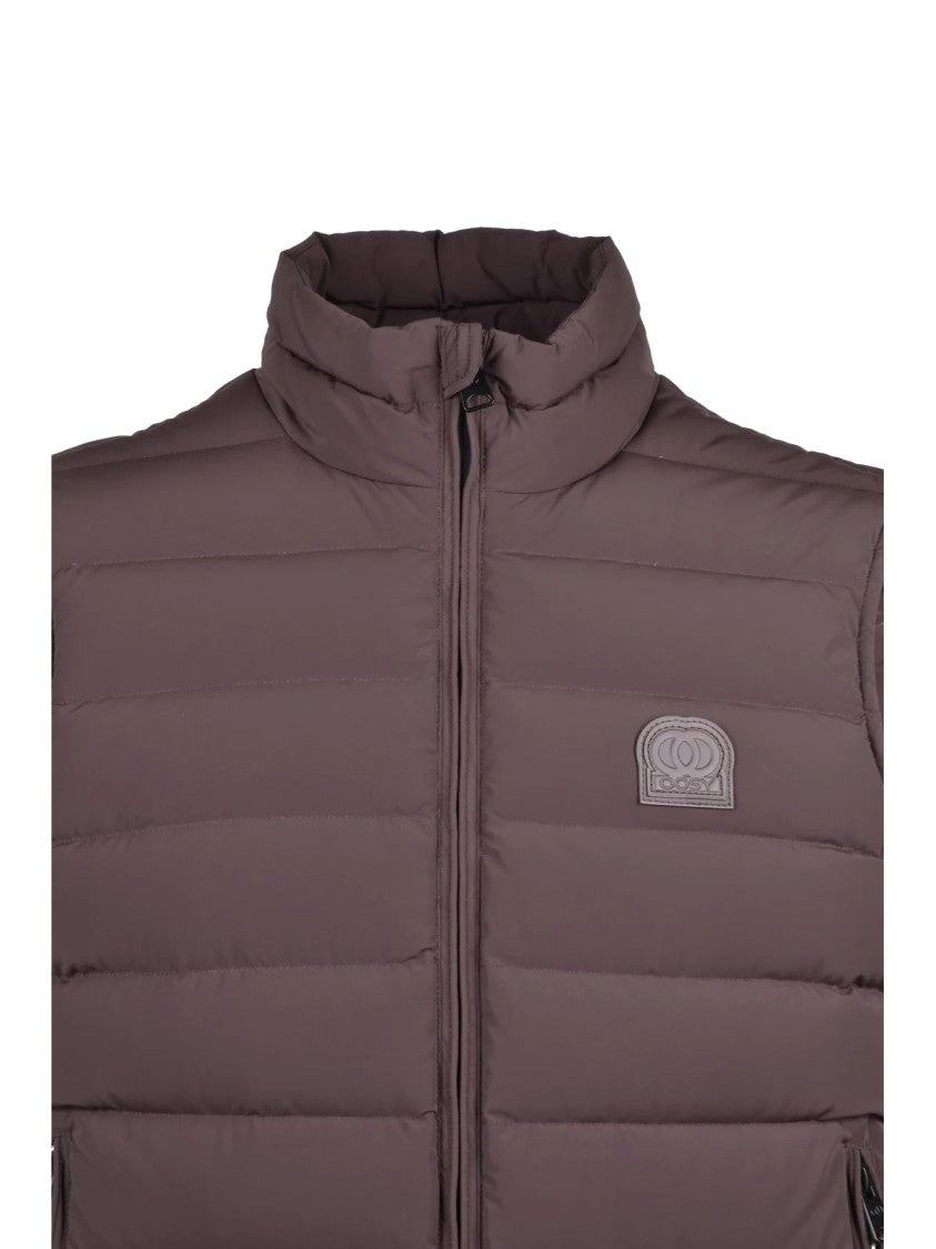 Oosy Brown Insulated Polyamide Vest