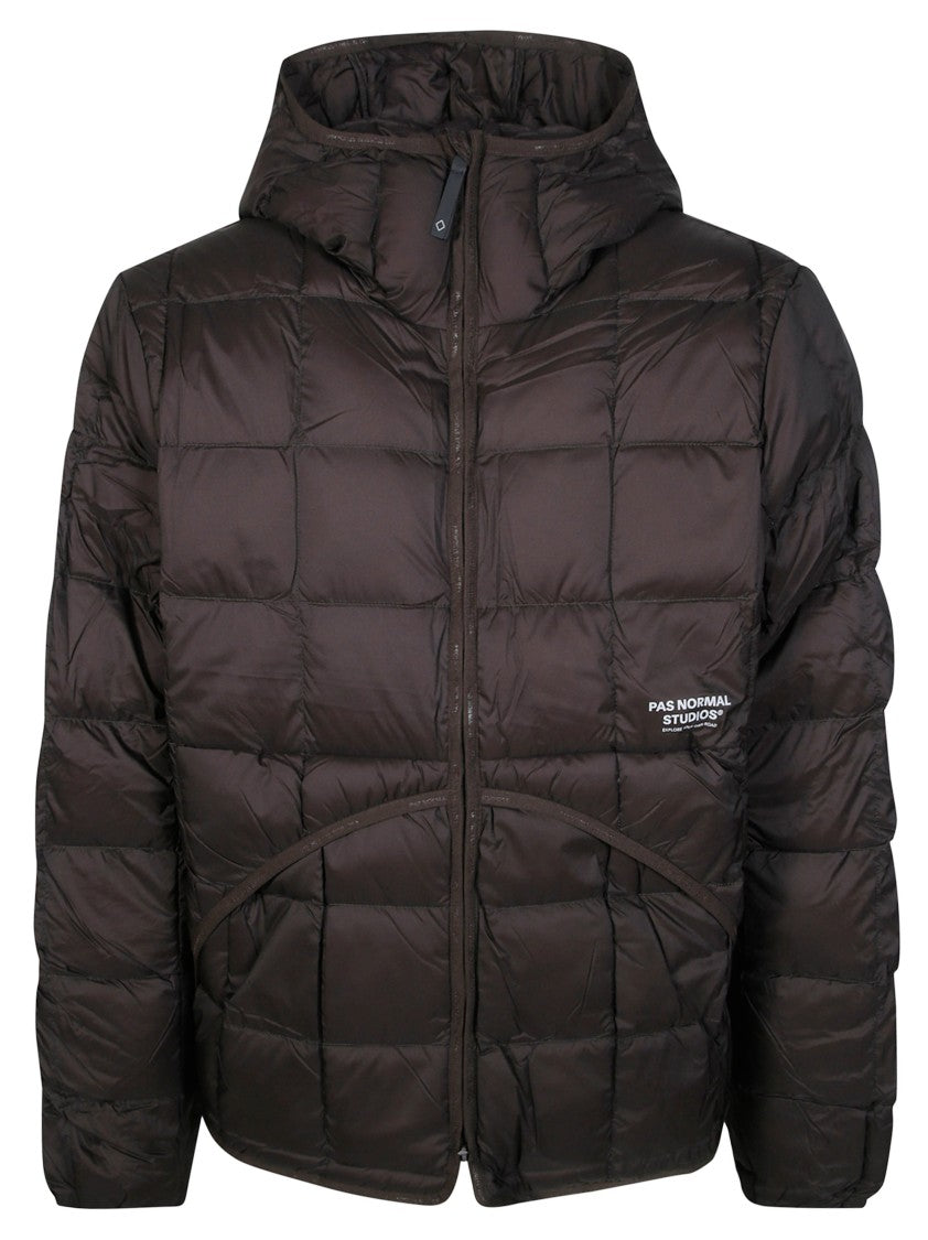 Pas Normal Studios Off-Race Down Liner Quilted High Collar Down Jacket