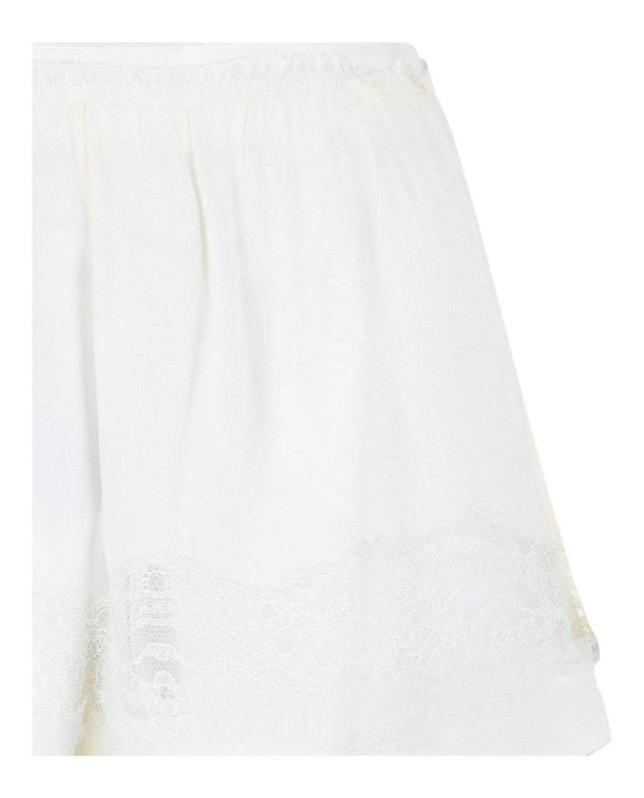 Givenchy Lace Trim Shorts