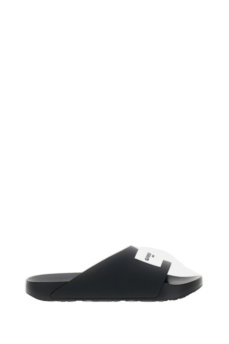 Givenchy Black Label Slide Sandals
