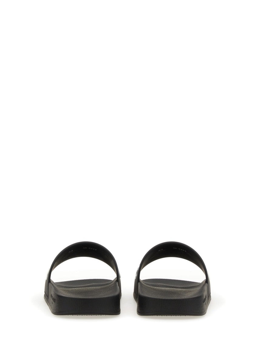Givenchy Con Logo Sandal Slide