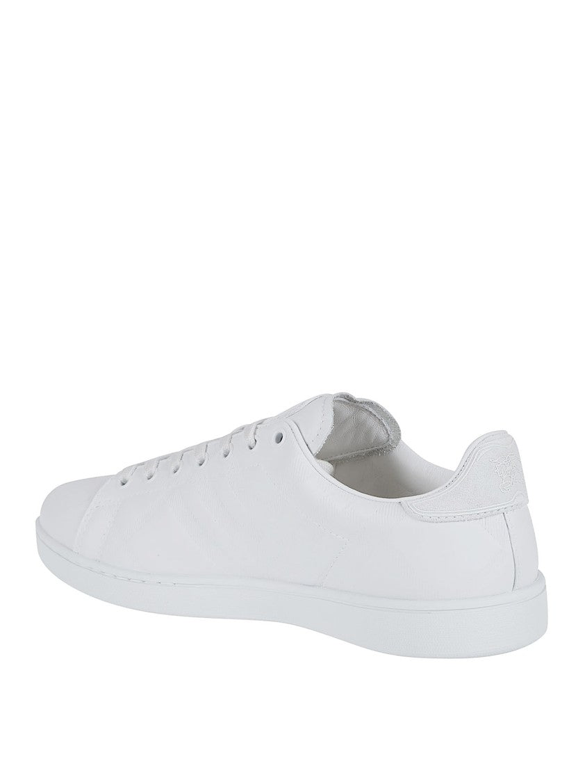 Burberry Refined White Leather Sneakers
